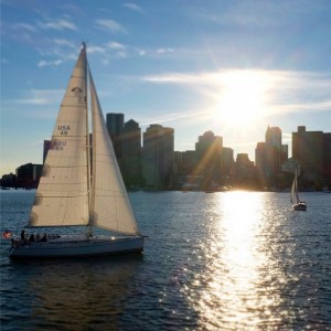 Boston Harbor Skyline @fritzagram
